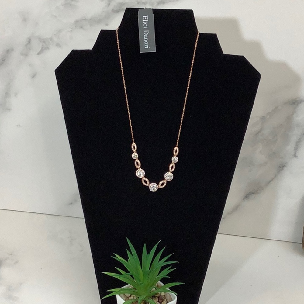 NWT- Eliot Danori- Rose Tone Necklace
